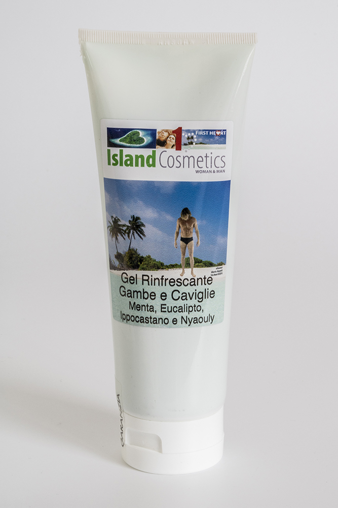 Island Cosmetics - Gel rinfrescante per gambe e caviglie