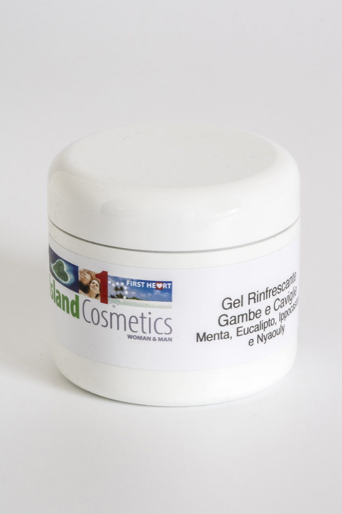 Island Cosmetics - Gel rinfrescante per gambe e caviglie