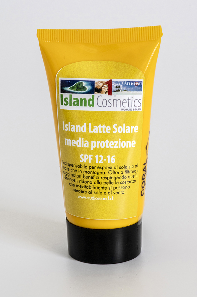 Island Cosmetics - Olio solare alta protezione