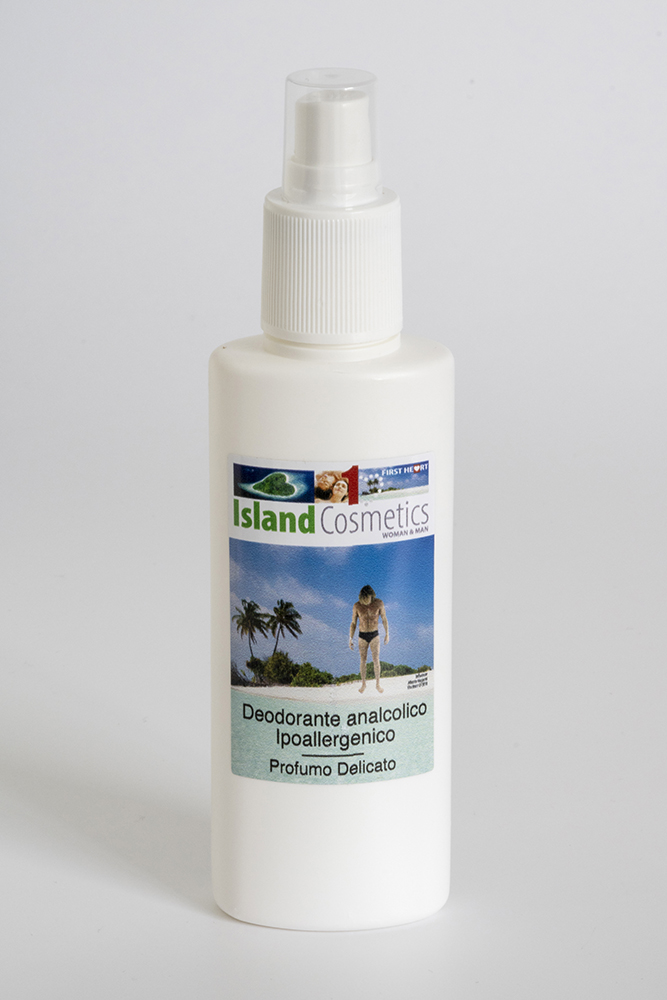 Island Cosmetics - Deodorante analcolico ipoallergenico