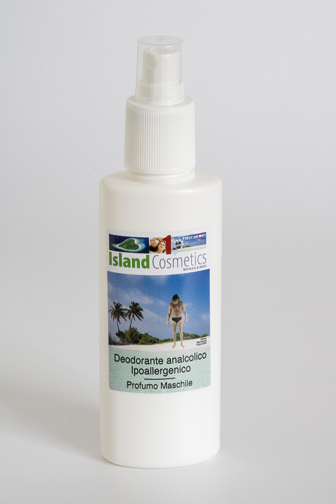 Island Cosmetics - Deodorante analcolico ipoallergenico