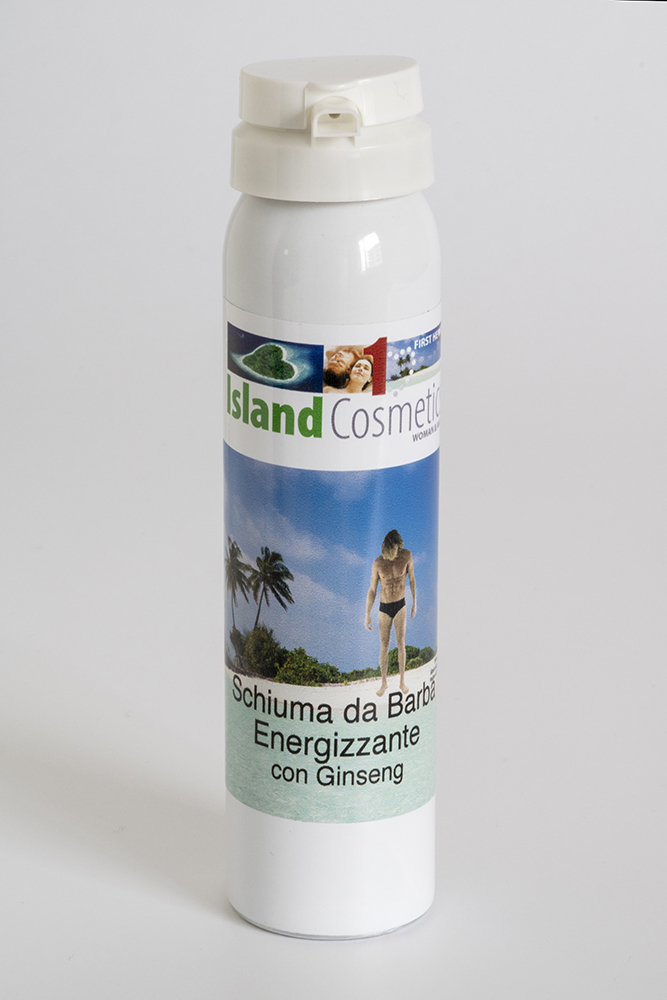 Island Cosmetics - Schiuma da barba energizzante