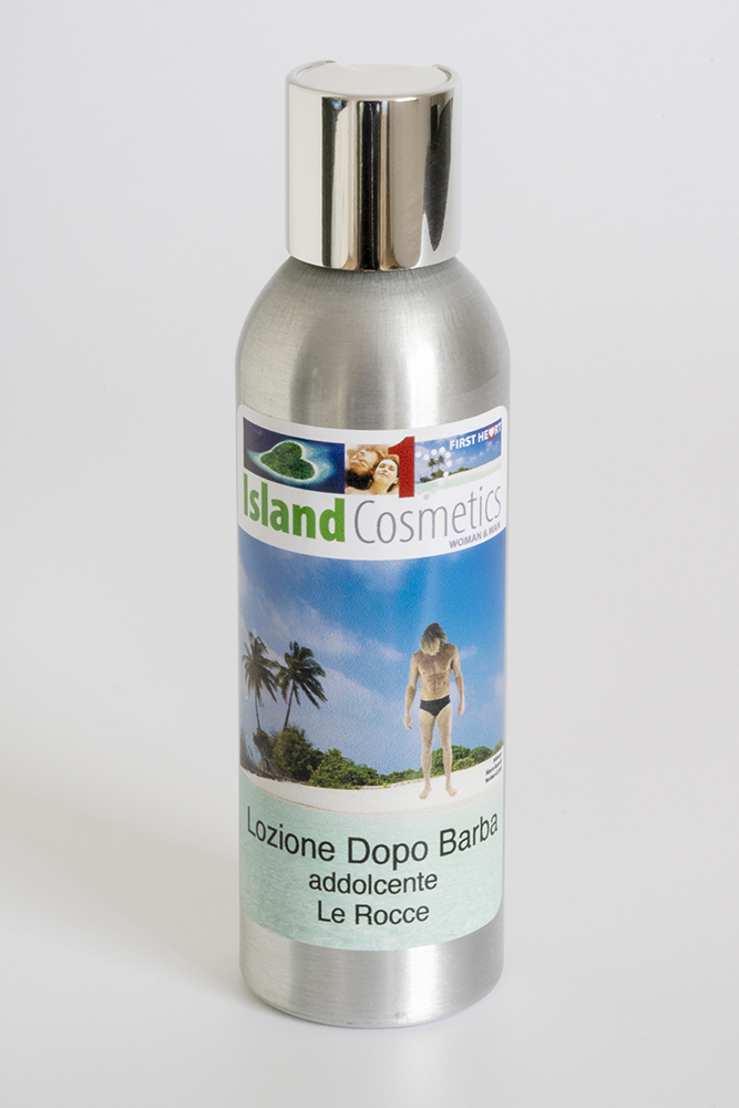 Island Cosmetics - Schermo labbra - Le Rocce: lozione dopobarba