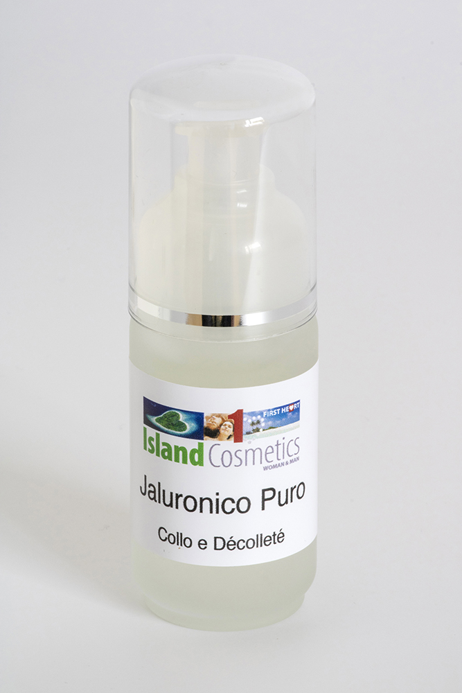 Island Cosmetics - Acido jaluronico puro - Collo e décolleté