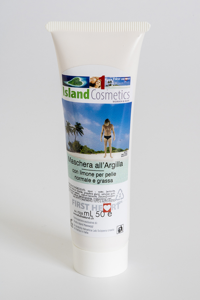 Island Cosmetics - Maschera all'argilla